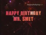 johnny hallyday 15.06.2008 Happy Birthday Mr.Smet