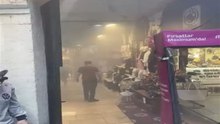 Kapalıçarşı'da trafoda yangın!