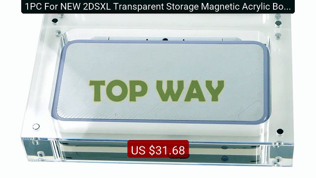1PC For NEW 2DSXL Transparent Storage Magnetic Acrylic Box For NEW ... Top Rated 2026 | Buy Now!