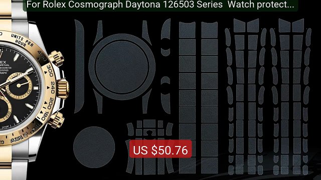 For Rolex Cosmograph Daytona 126503 Series Watch protective Film ... Best Deal 2026 | Shop Now!