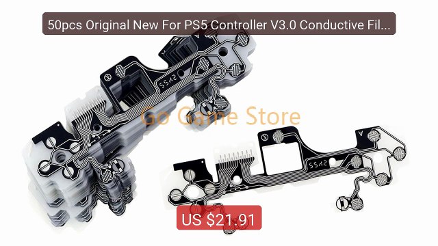 50pcs Original New For PS5 Controller V3.0 Conductive Film Fle... Best Buy 2026 | Great Quality!