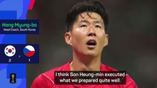 South Korea boss praises Son's captaincy despite missed chances