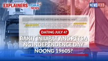 Dating July 4? Bakit inilipat ang petsa ng Independence Day noong 1960s? | GMA News Feed