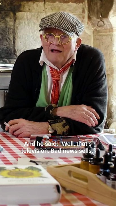 David Hockney, le peintre qui a mis l’art contemporain en couleurs, est décédé à l’âge de 88 ans