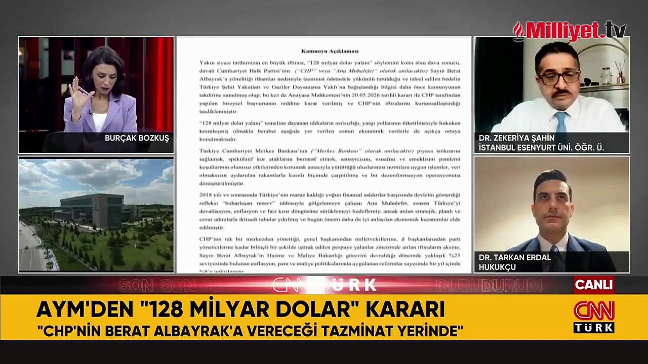 AYM'den CHP'nin '128 milyar dolar' iddiasına ret! Berat Albayrak'ın avukatından açıklama: Yakın siyasi tarihin en büyük iftirası