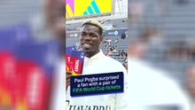 Pogba surprises fan with World Cup tickets
