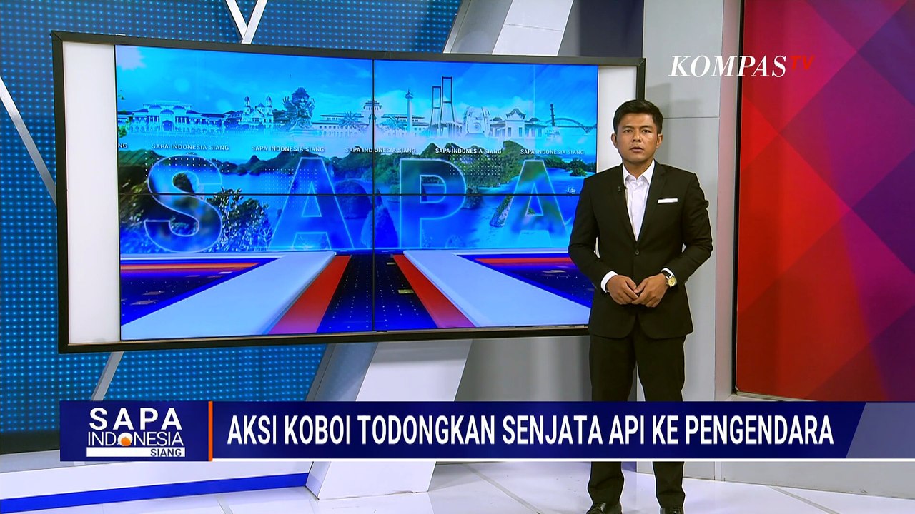 Polisi Amankan Pria Pelaku Todong Senjata Api di Rokan Hilir Riau | SAPA SIANG