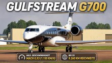 Gulfstream G700 erreicht den 100. Geschwindigkeitsrekord