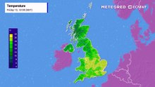 Temperatures will start rising this weekend