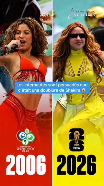 Est ce que c’était une fausse Shakira à la Cérémonie de la Coupe du Monde ? 🍿#shakira #foot #football #worldcup2026