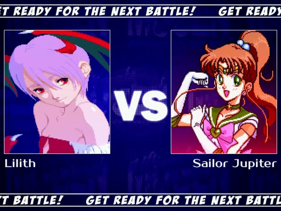 Lilith Aensland vs. Sailor Jupiter
