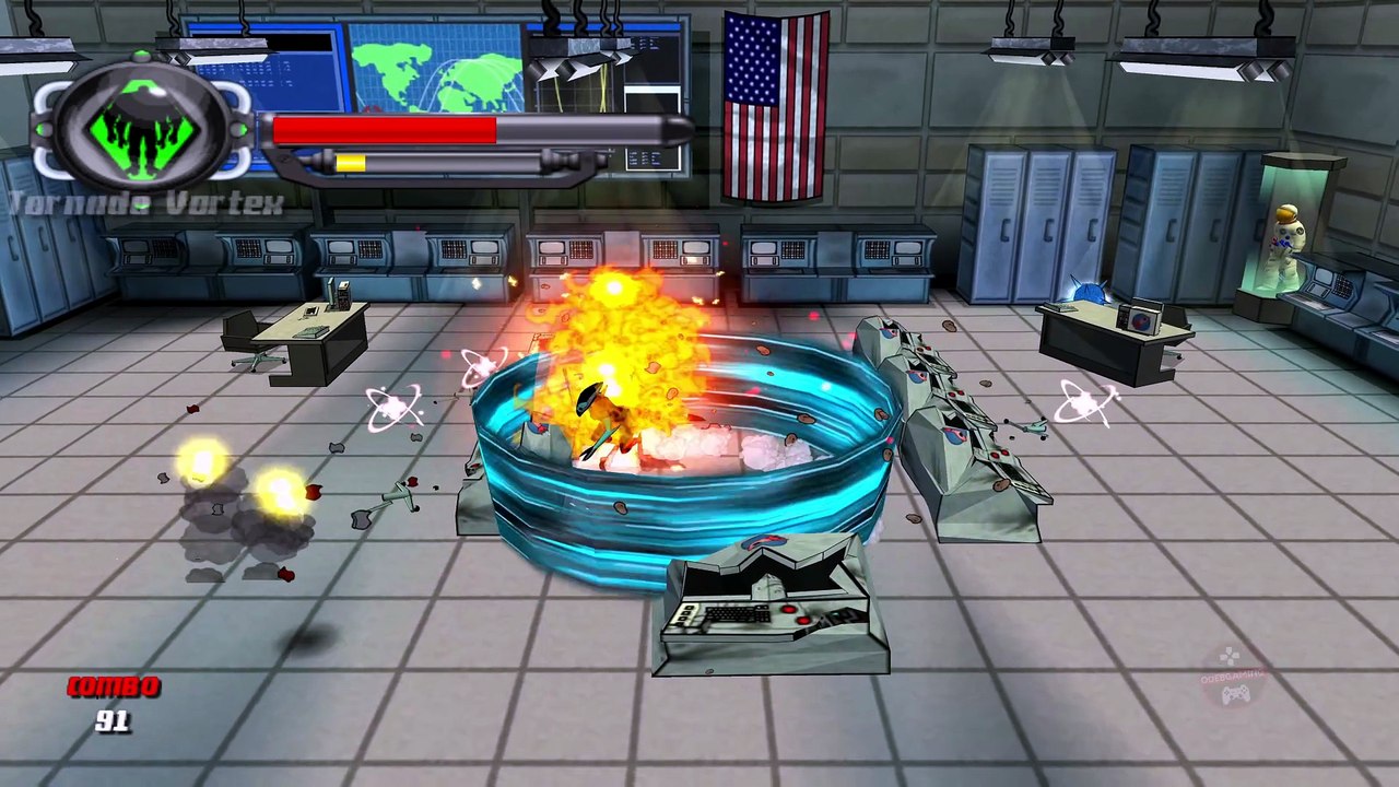 BEN 10 PROTECTOR OF EARTH Walkthrough PART 22 Cape Canaveral SixSix Boss No Commentary [4K 60FPS] [xo1WwbzEHoc]
