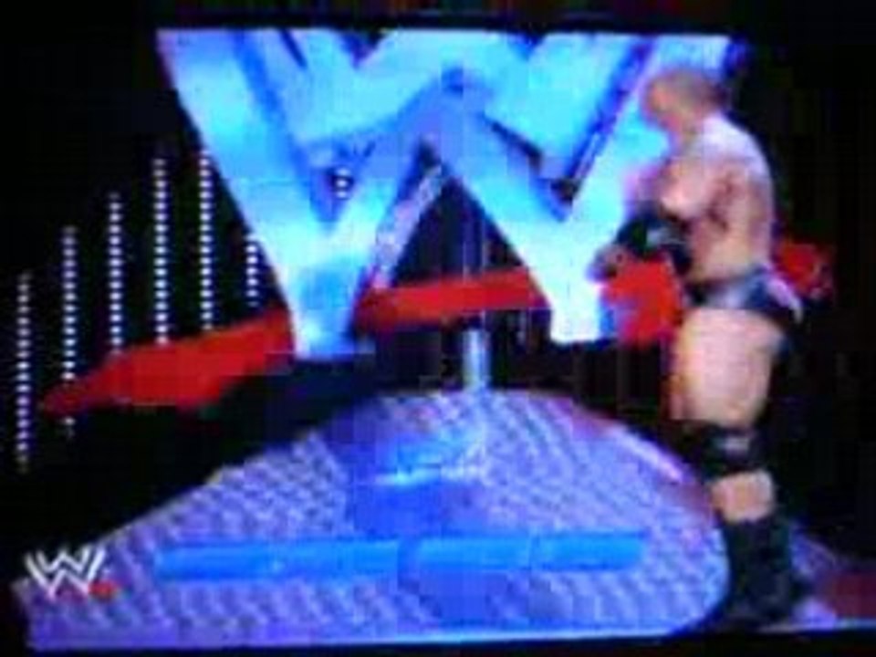 Batista smack down