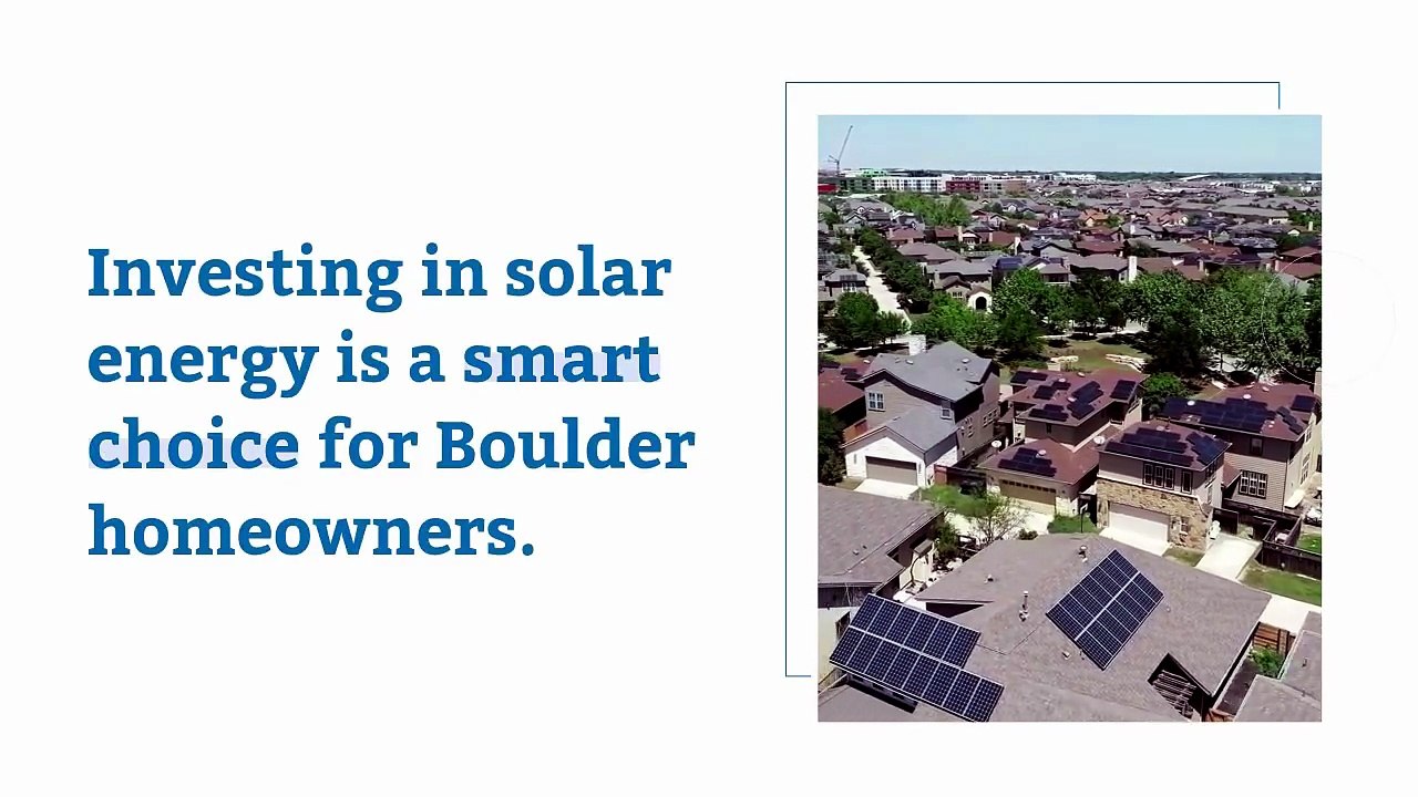 Why Does Solar Panel Installation in Boulder Start with the Right Partner?