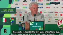 South Africa boss questions 'soft' red cards in Mexico defeat