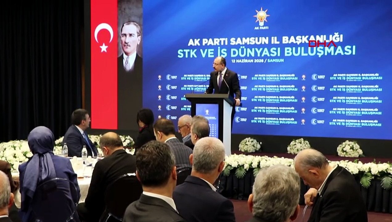 Cevdet Yılmaz Samsun’da Konuştu: Türkiye Dünyanın 11’inci Büyük Ekonomisi Oldu!