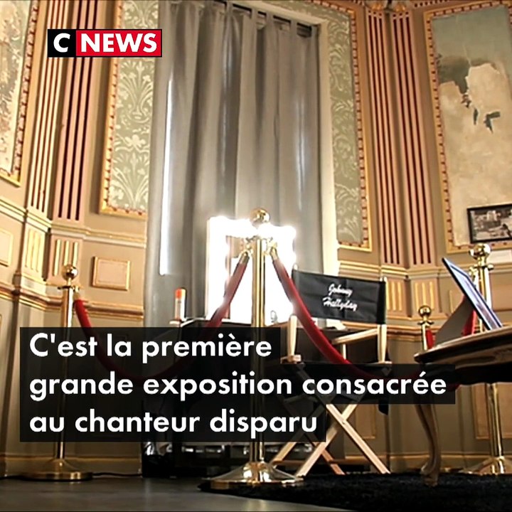2018 - Johnny Hallyday - Exposition Johnny Hallyday à Marseille (Journal CNews, 6 Avril)