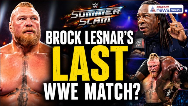 Brock Lesnar’s WWE Farewell? Booker T Drops Massive SummerSlam Hint