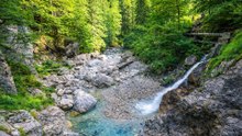 Why Does Garnitzenklamm Look So Wild and Peaceful?