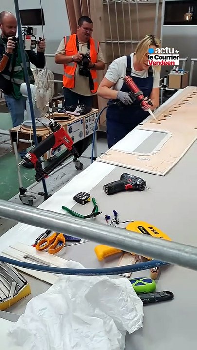 La présidente de l'Assemblée Nationale en visite à Beneteau