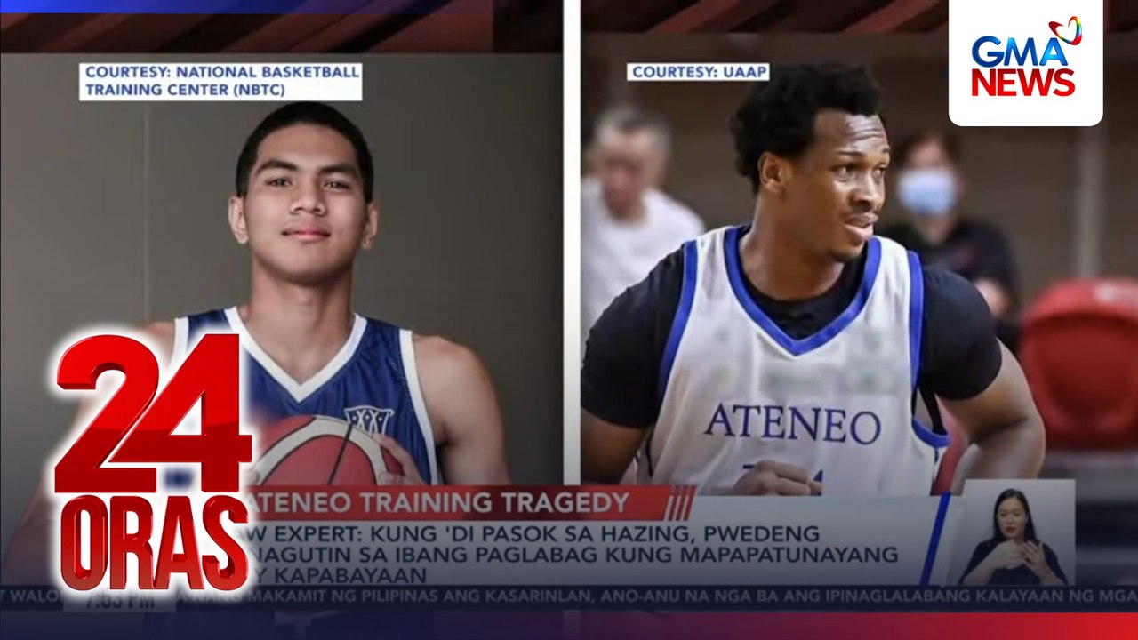 Training na ikinasawi nina Baterbonia at Adili, inaalam kung labag sa Anti-Hazing Act of 2018 | 24 Oras