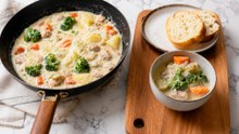 Easy Japanese Cream Stew With Chicken 🍲