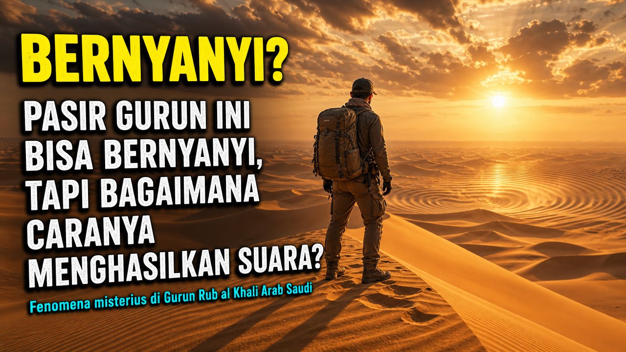Gurun yang Bernyanyi: Misteri Suara Aneh dari Hamparan Pasir Arab Saudi