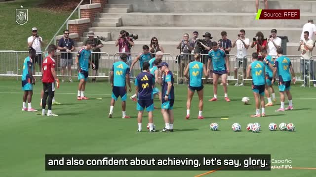Being favourites gives Spain confidence, says Spanish football president
