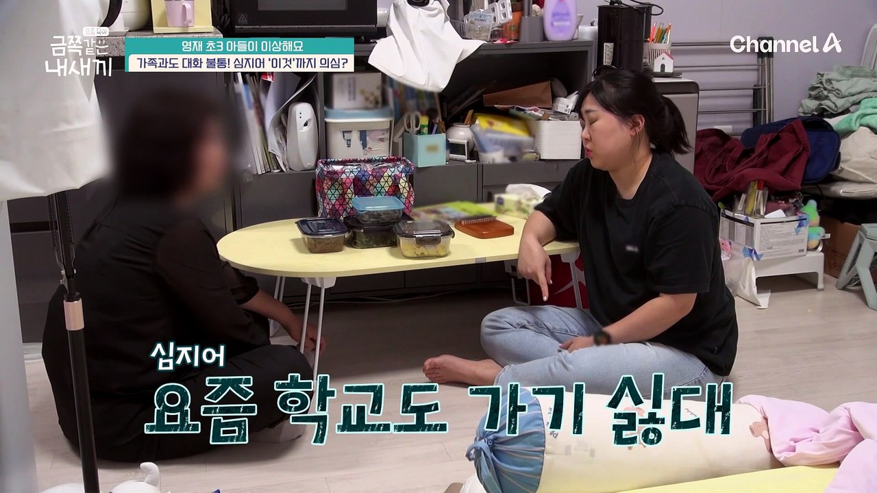금쪽이를 보러 온 할머니! 할머니의 질문에도 대답이 없다?! 책에 빠진 금쪽이