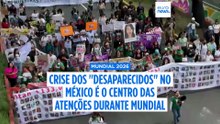 México: crise dos desaparecidos domina o Mundial de Futebol