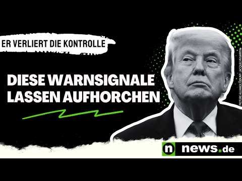Donald Trump zunehmend isoliert: Trump verliert die Kontrolle - diese Warnsignale lassen aufhorchen