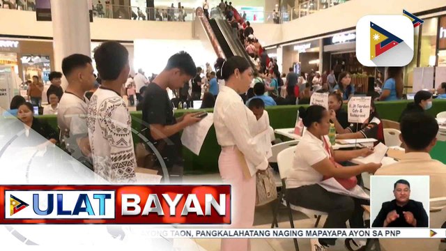 Mahigit 1,800 na local at overseas job vacancies, alok sa Kalayaan Job Fair ng DOLE sa Davao City | ulat ni JC Aliponga ng PTV Davao
