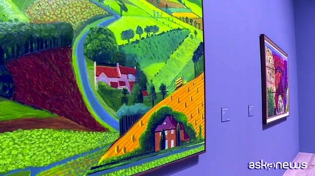 L'ultimo tuffo nella piscina, addio al colore di David Hockney