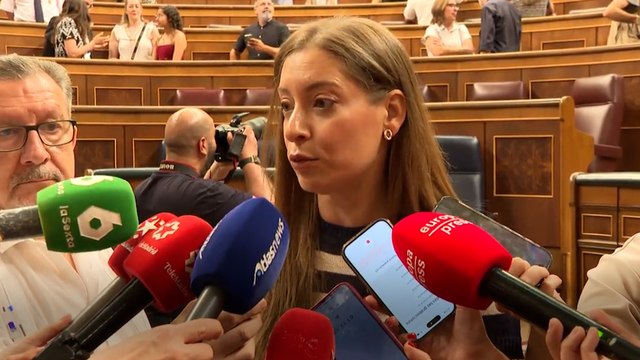 Ester Muñoz, portavoz del PP en el Congreso, acusa a Zapatero de mentir