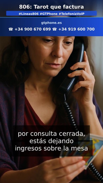 Tarotistas y VoIP: Aumento de ingresos con 806...