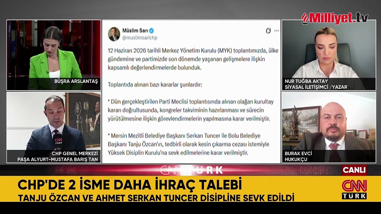 CHP'de 2 isme daha ihraç talebi