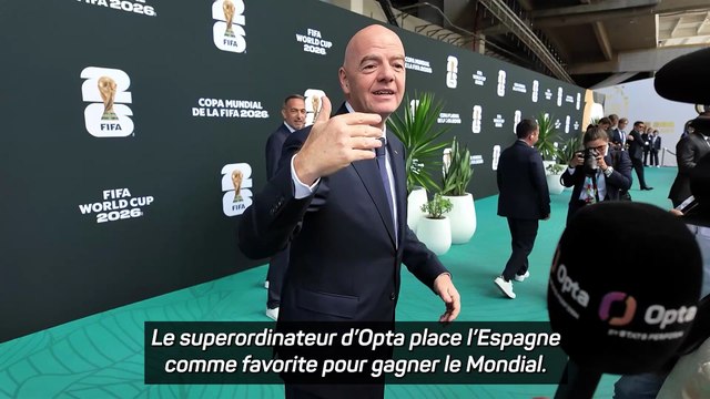 Infantino : Si Opta le dit...