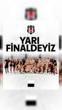 Yıldız Takımımız Yarı Finalde! ✨ Beşiktaş 3-1 Es Voleybol