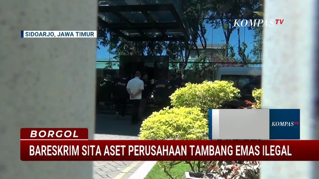 Polisi Sita Seluruh Aset Perusahaan Tambang Emas Ilegal di Sidoarjo