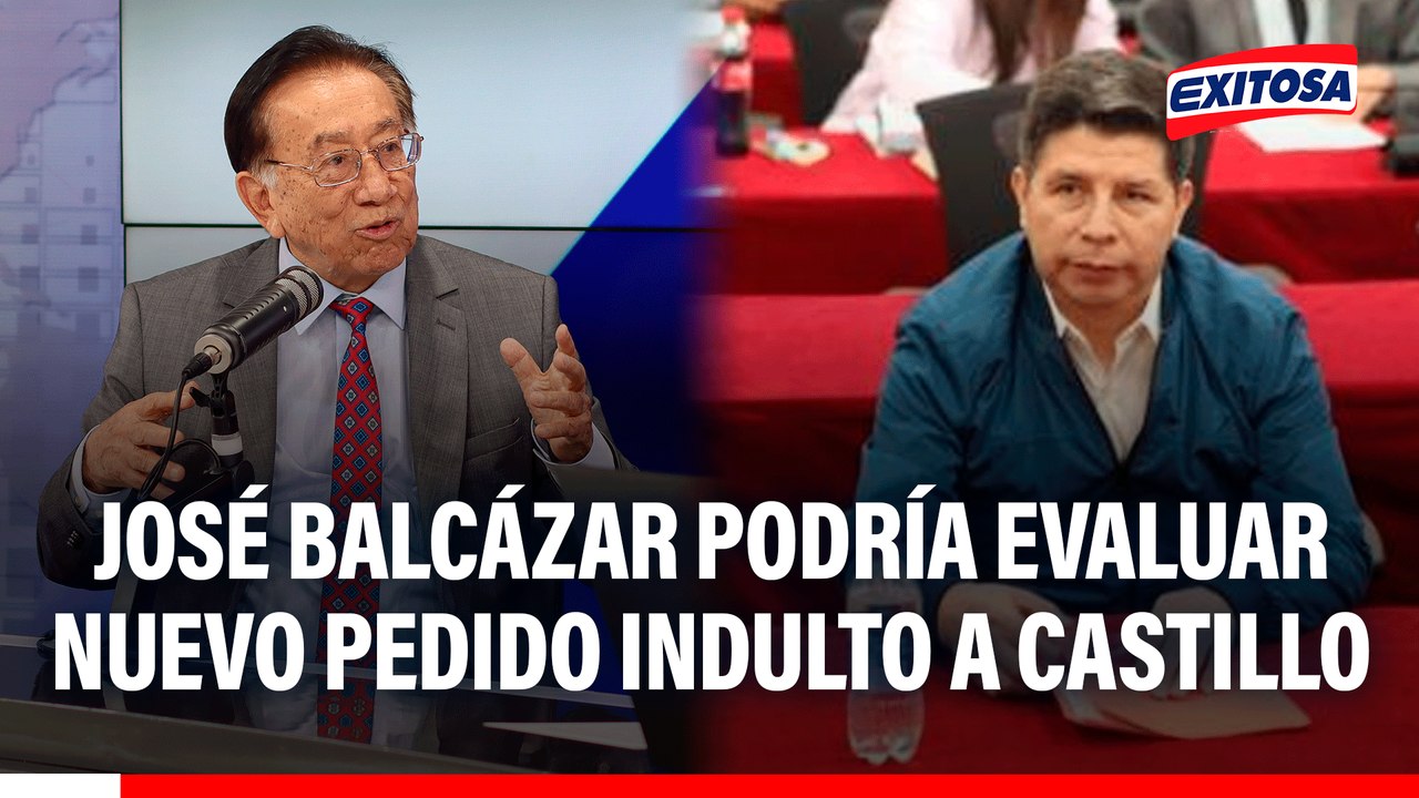 José Balcázar podría evaluar nuevo pedido de indulto a Castillo: "No se ha presentado ninguna petición"