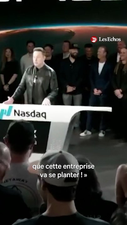 Les premiers mots d’Elon Musk après l'introduction en Bourse de SpaceX