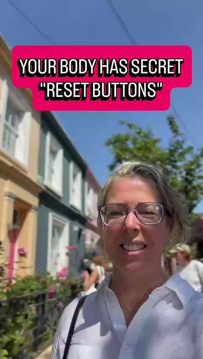 YOUR BODY HAS SECRET "RESET BUTTONS"