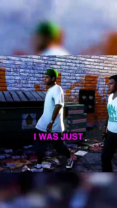 D Messed with Franklin & Lamar... Big Mistake! #gamestyphoon #gta5 #gtav #shorts #D #franklin