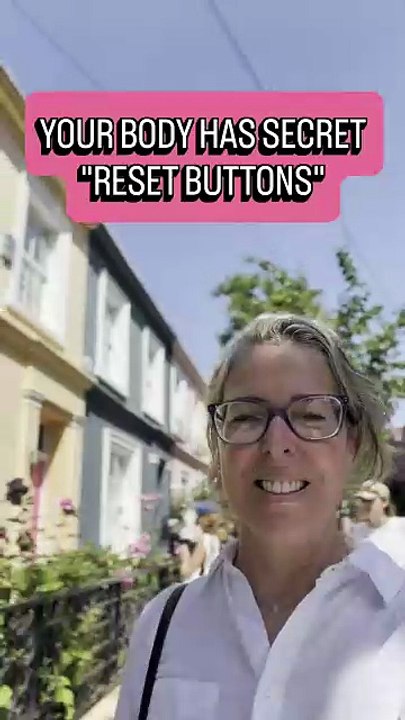 YOUR BODY HAS SECRET "RESET BUTTONS"