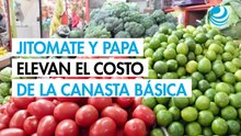 Precio del jitomate y la papa disparan el costo de la canasta básica en México