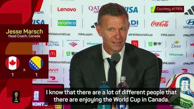 Canada will take confidence in first WC point - Marsch