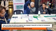Finalizó la etapa de asambleas del Presupuesto Participativo 2026 en Riberas del Paraná