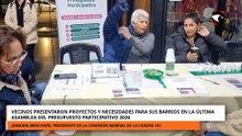 Vecinos presentaron proyectos y necesidades para sus barrios en el Presupuesto Participativo