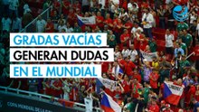Las gradas vacías en un partido del Mundial reavivan preocupación por el precio de las entradas